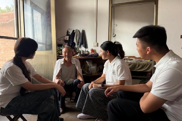 园YOUNG青春实践|青穗耕行送政策，园林与林学院志愿者赴博山、峄城开展资助政策进万家实践